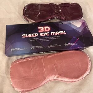 Sleep Eye Mask 3D Pink and Purple New Luxury